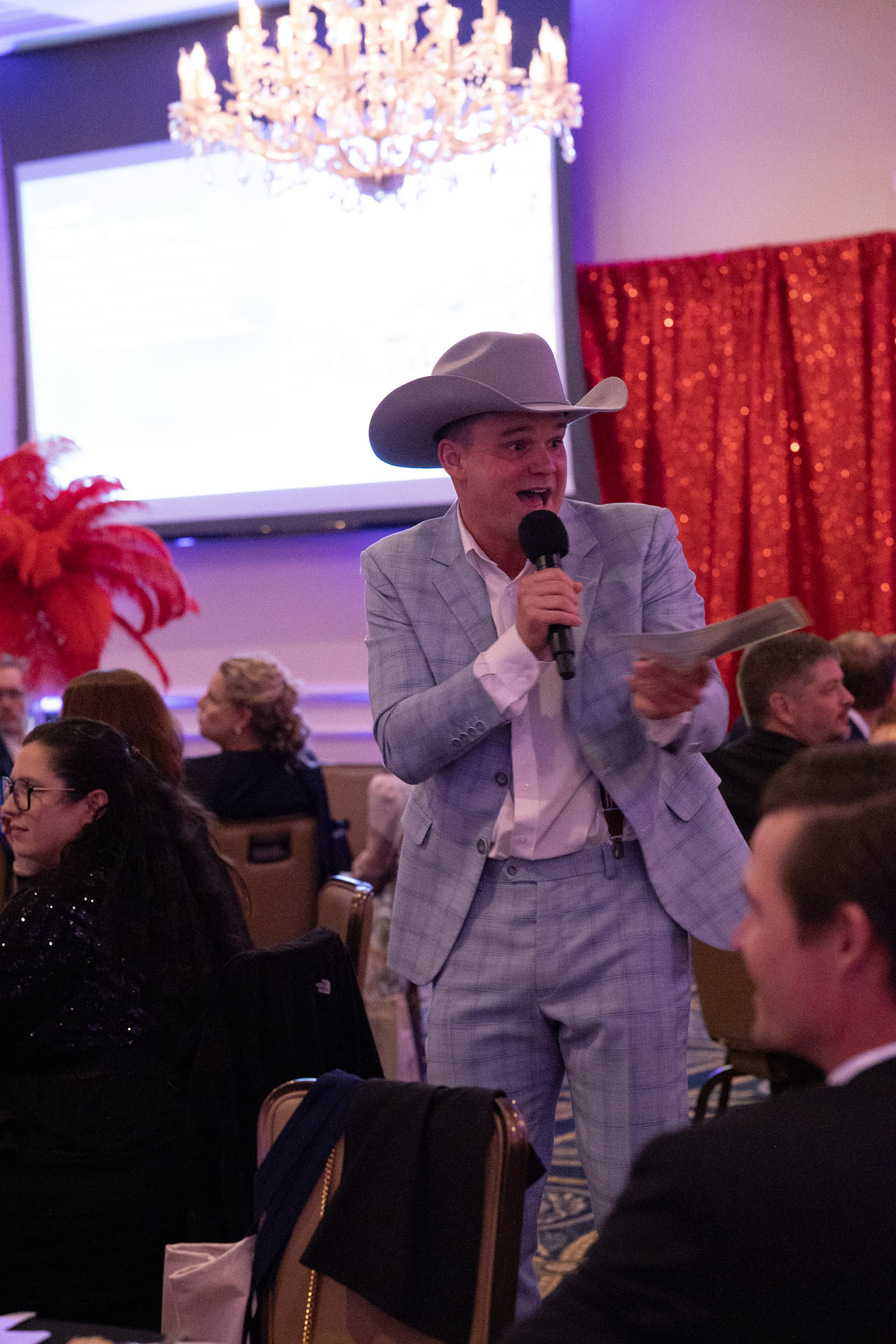 Austin Helms at a charity event