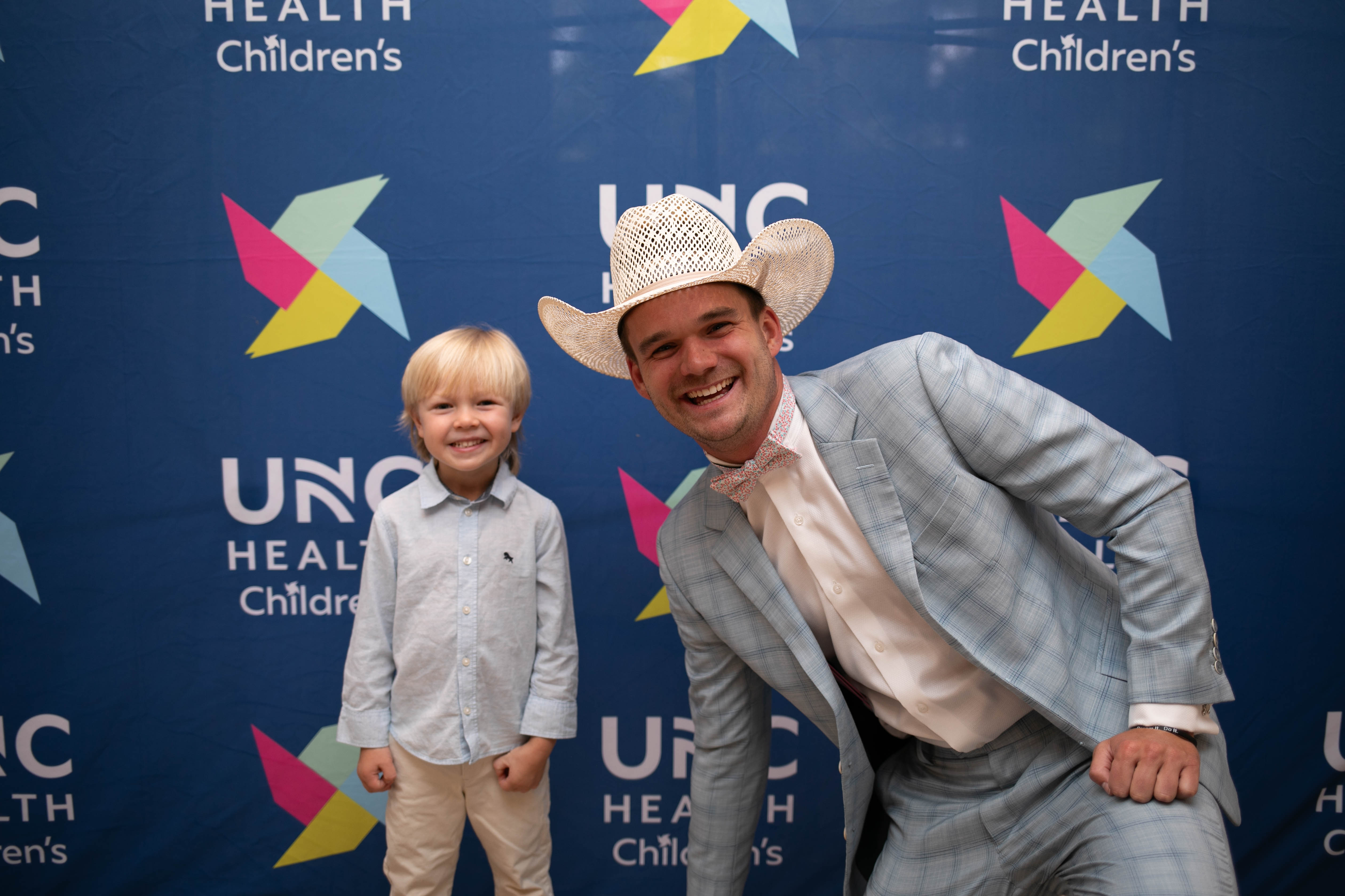 Austin Helms at a charity event