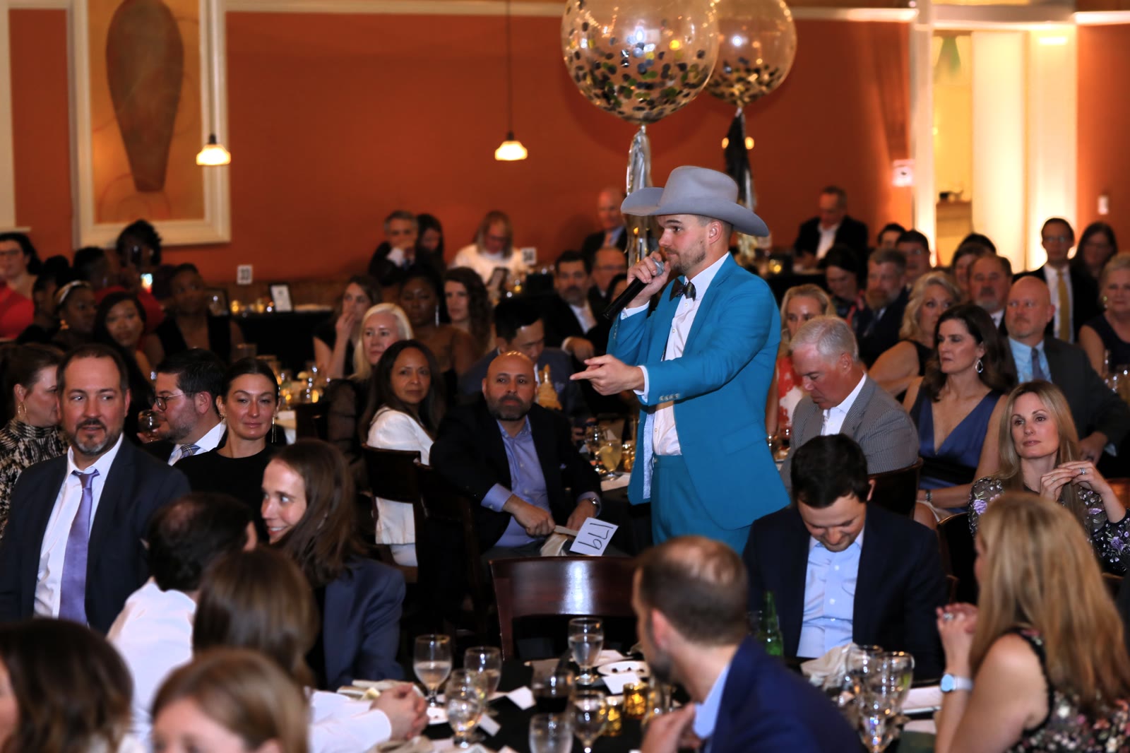 Austin Helms at a charity event